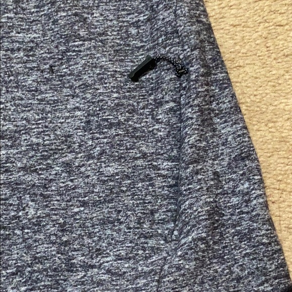 Lululemon Heathered Black Surge Warm 1/2 Zip Hoodie - Picture 14 of 16